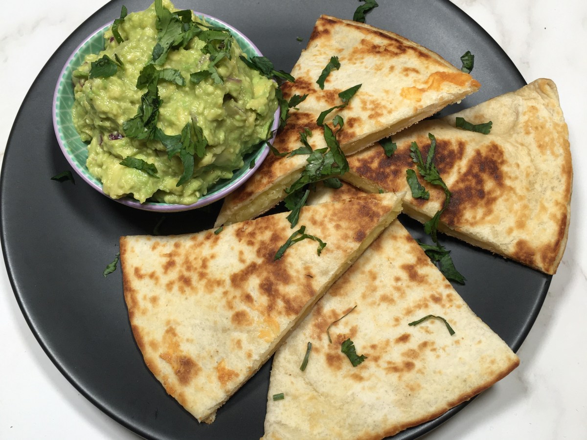 Cheese and Mushroom Quesadillas
